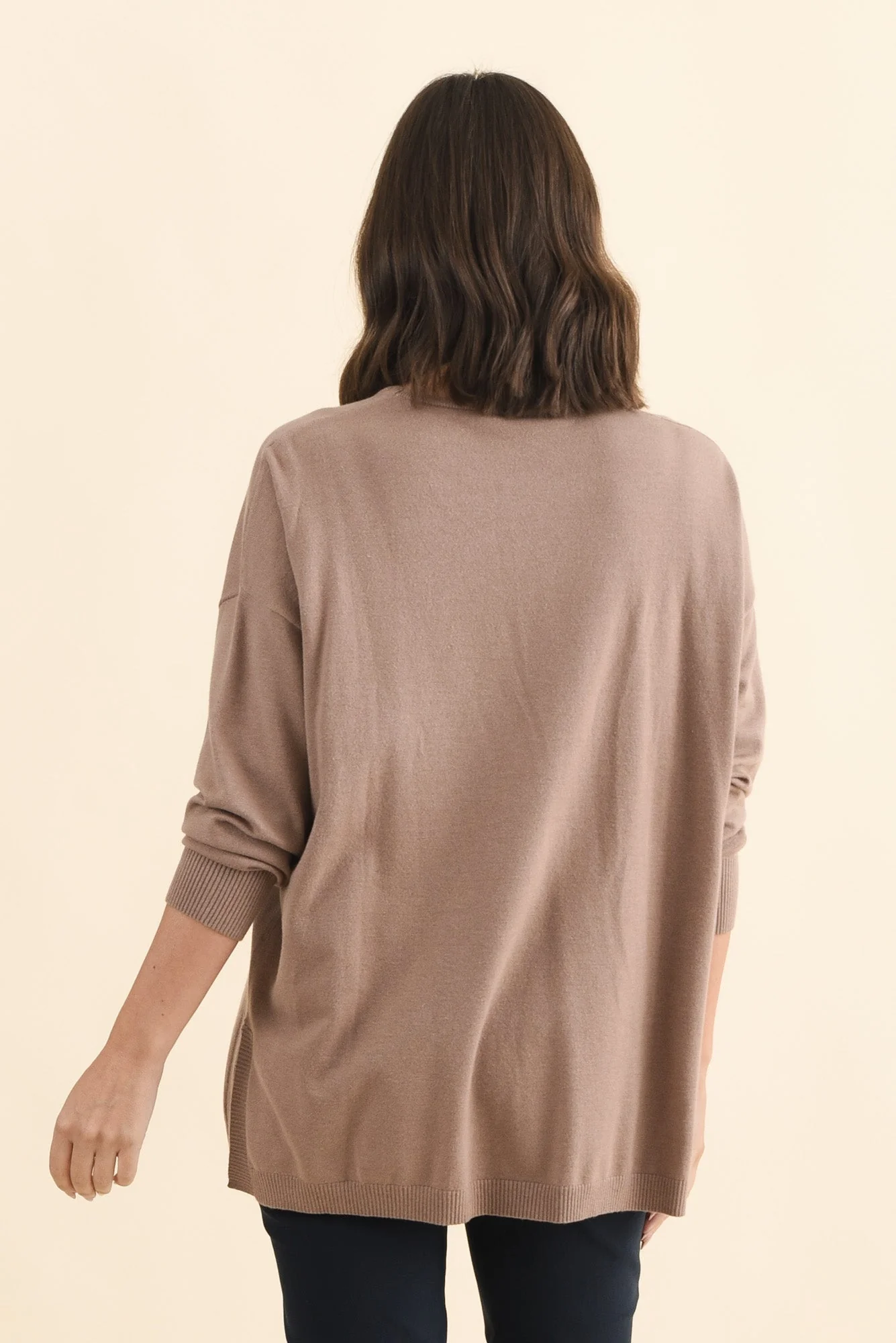 Tanner Mocha Knit Jumper - Image 5