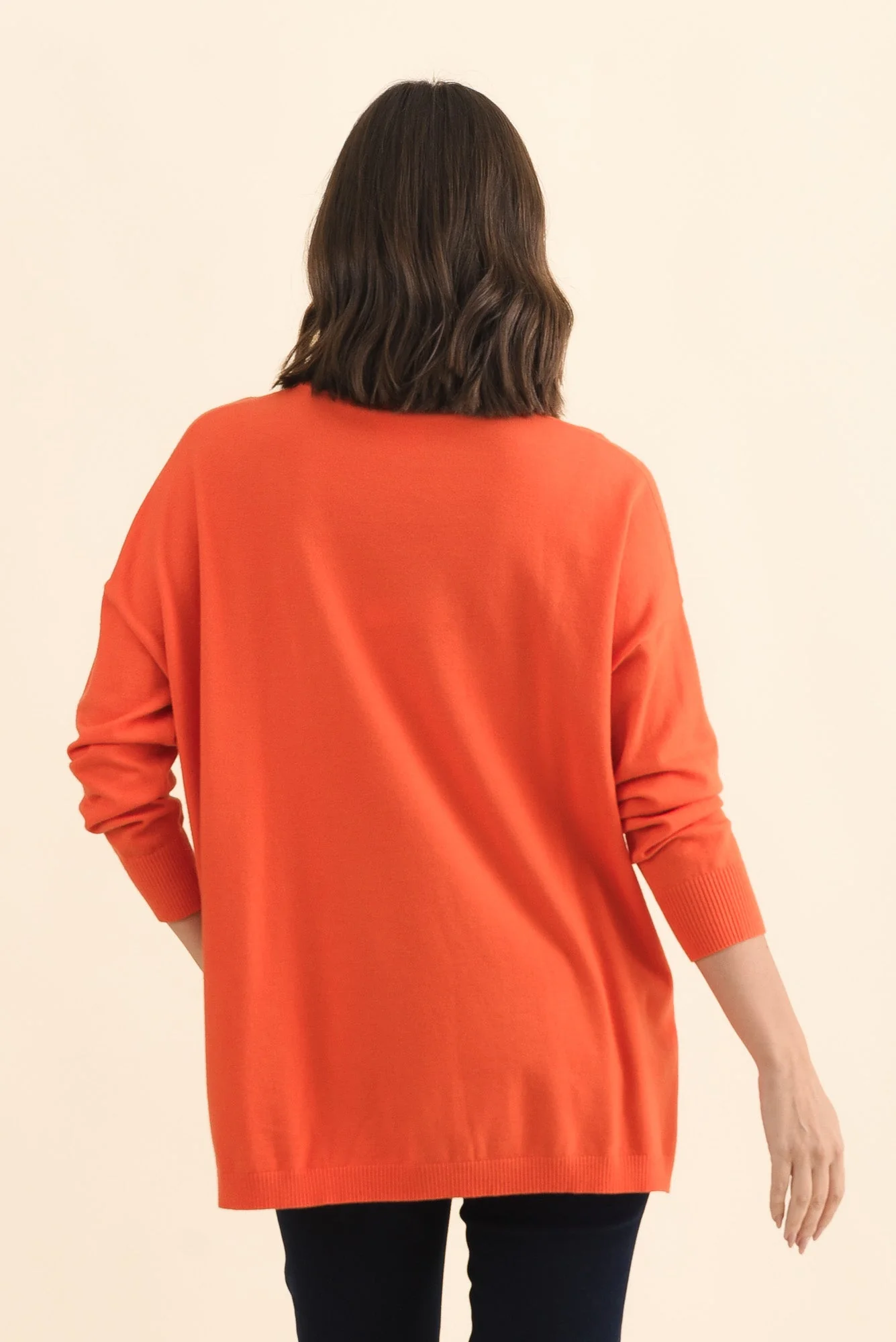 Tanner Orange Knit Sweater - Image 5