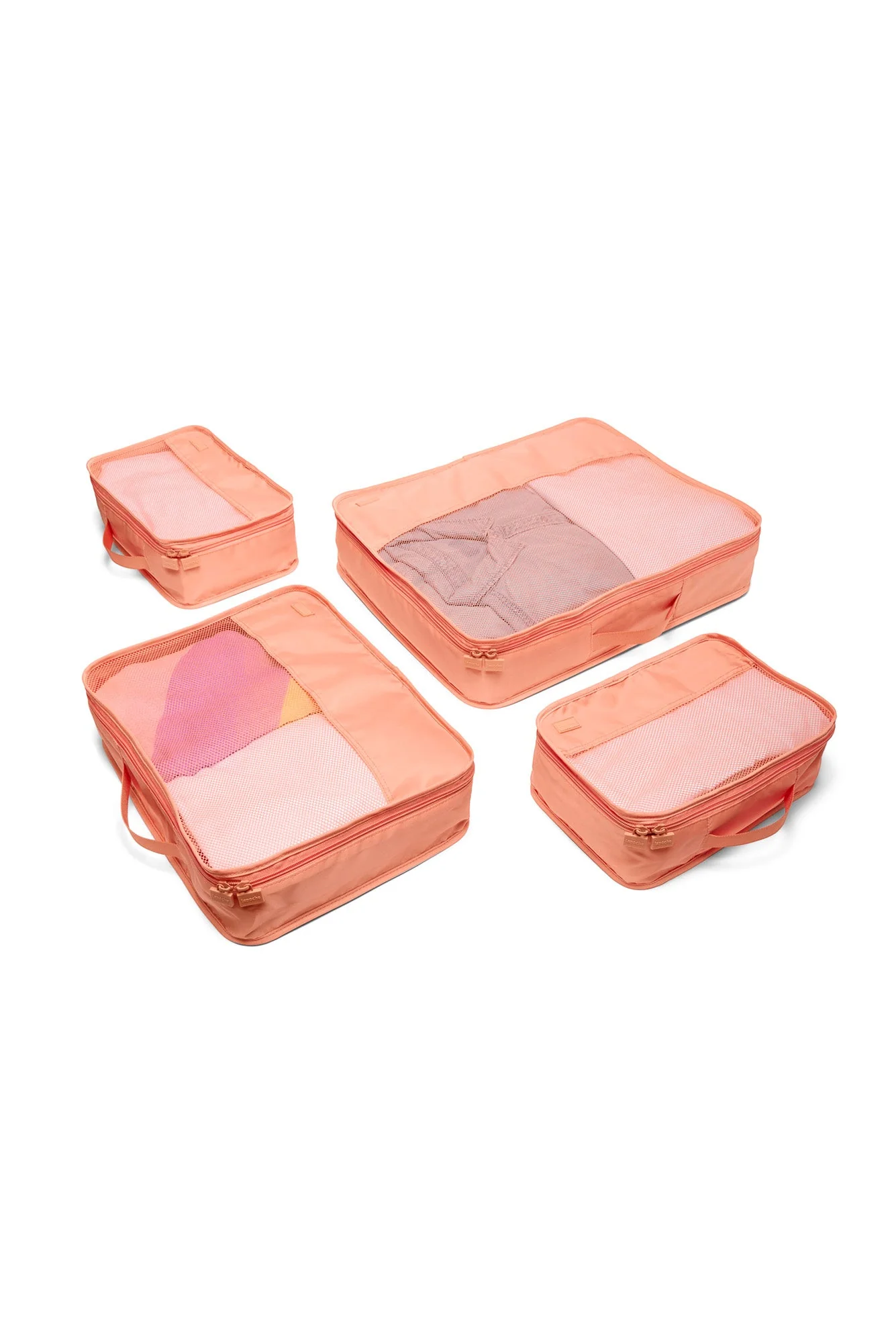Tessa Apricot Packing Cube 4 Pack - Image 2