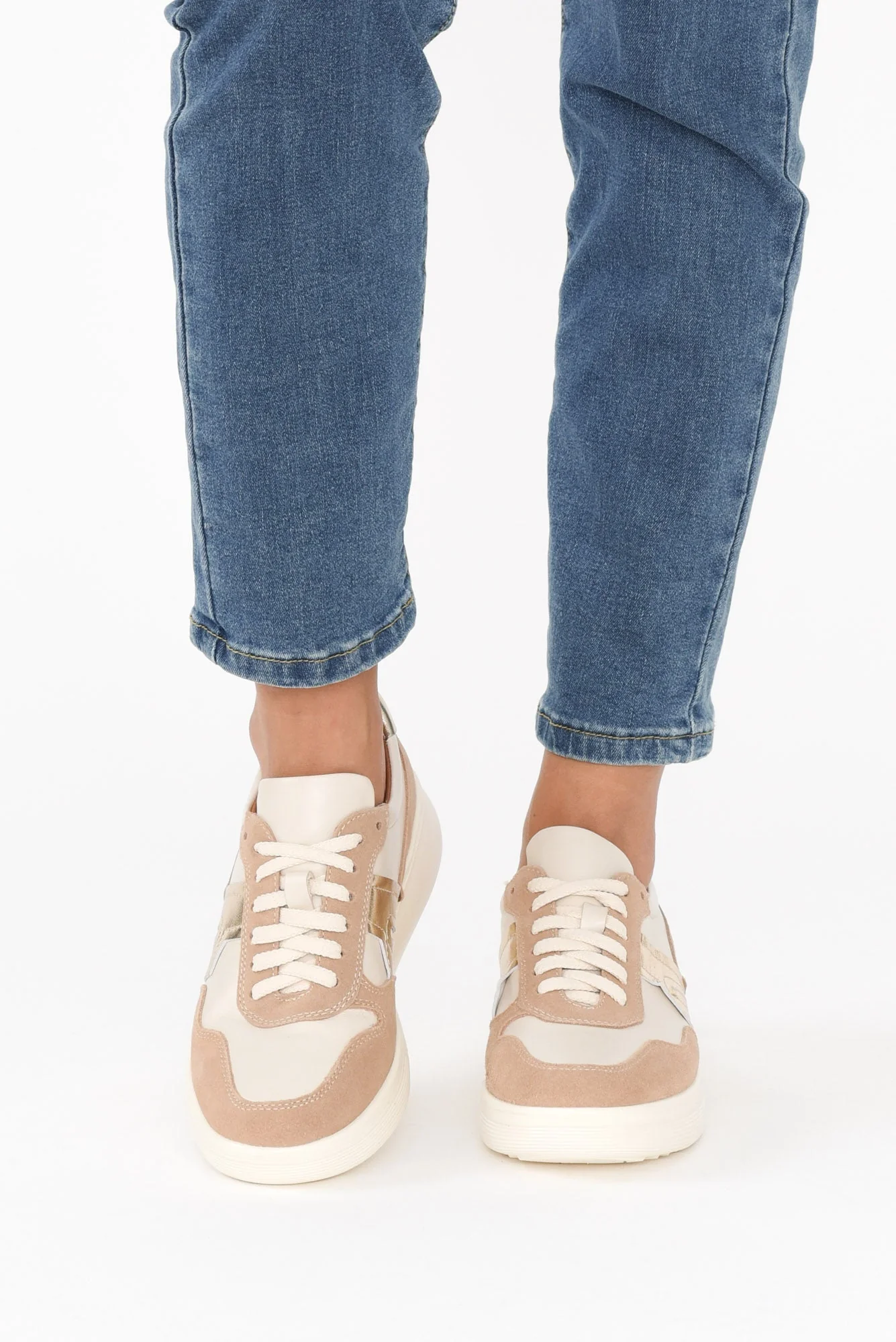 Thomas Mocha Leather Platform Sneaker - Image 7