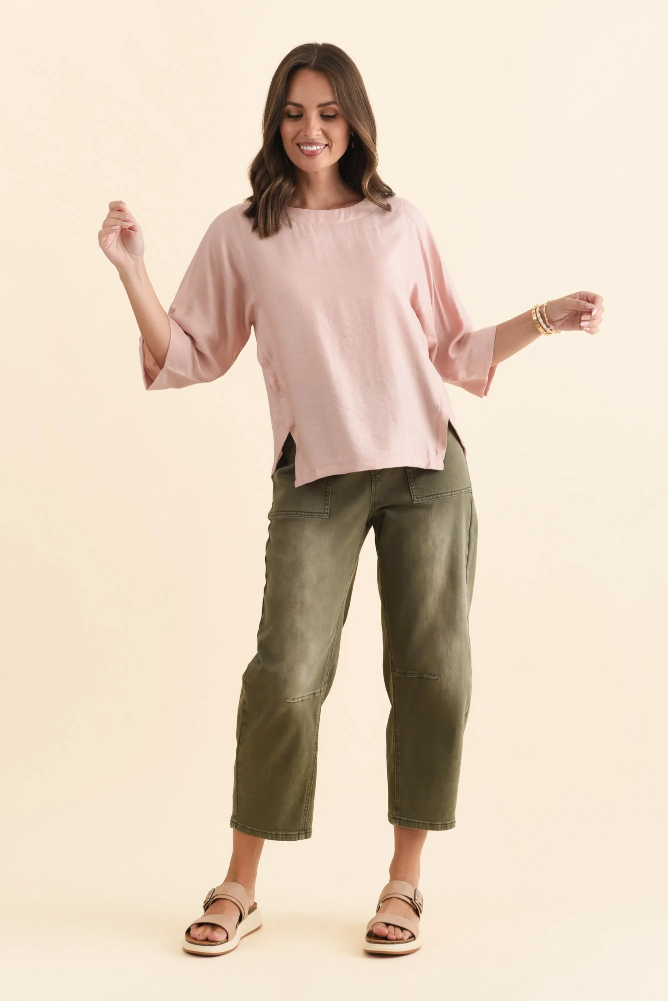 Tommy Blush Side Split Top - Image 2
