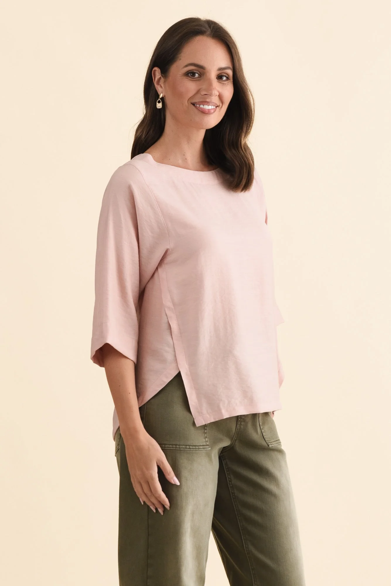 Tommy Blush Side Split Top - Image 3