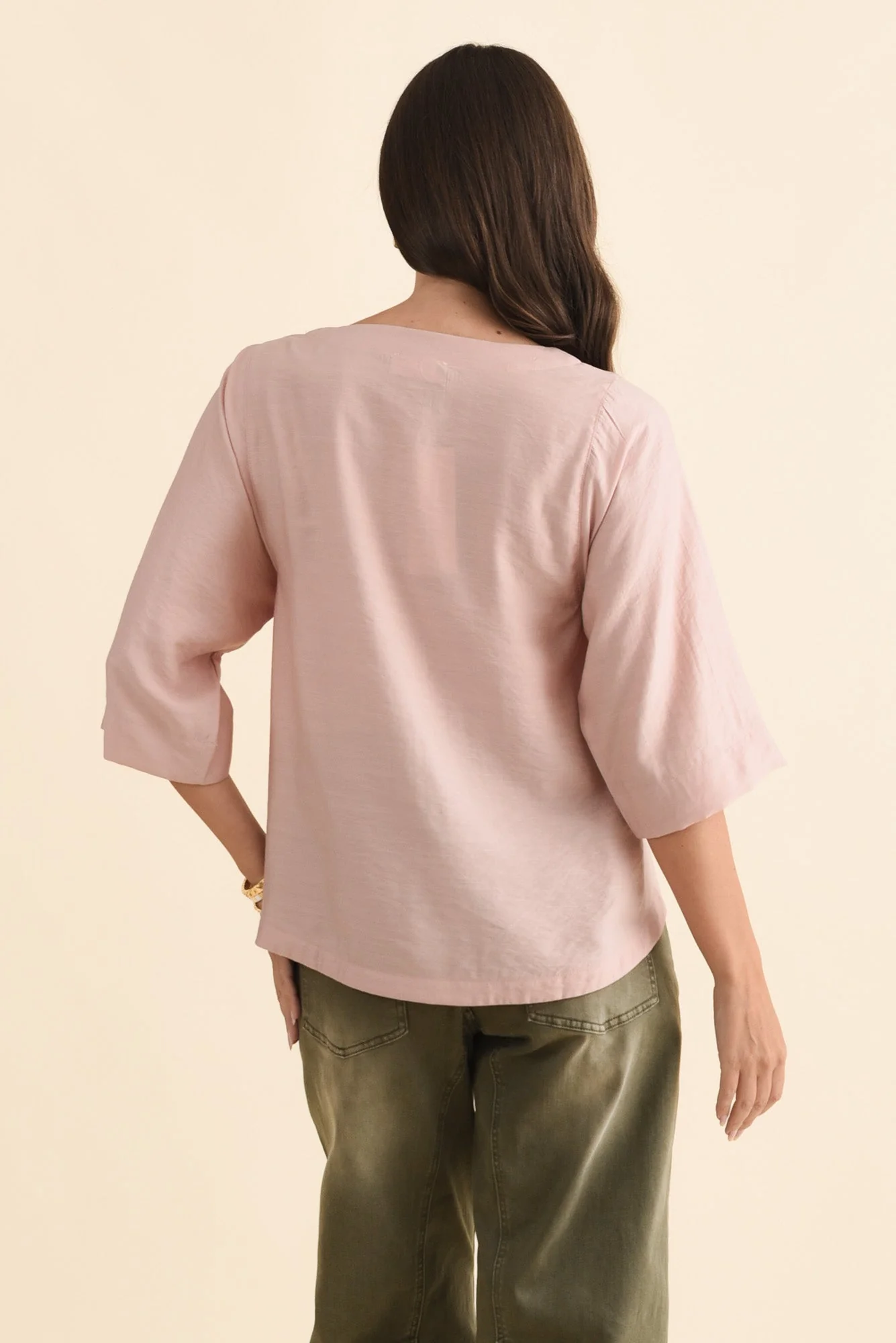 Tommy Blush Side Split Top - Image 4