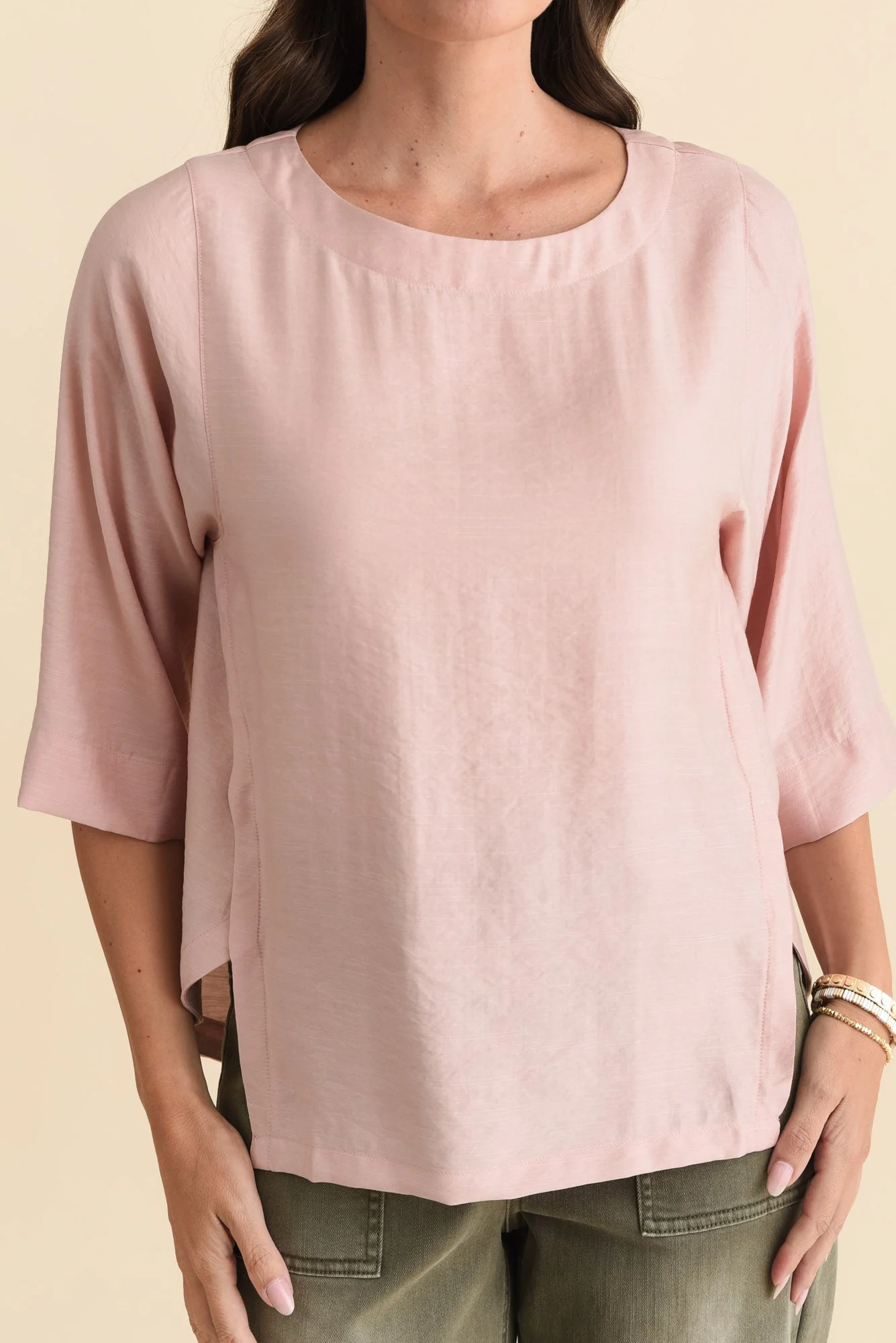 Tommy Blush Side Split Top - Image 5