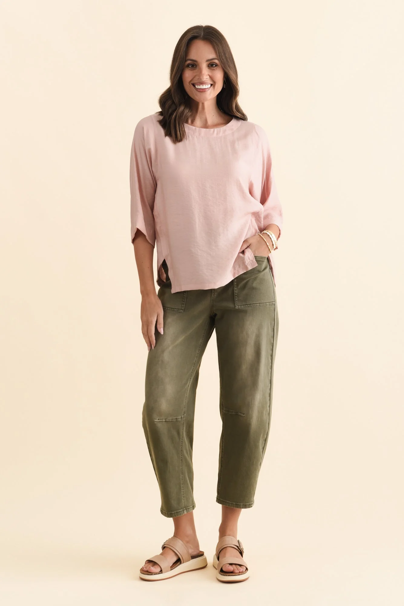 Tommy Blush Side Split Top - Image 6