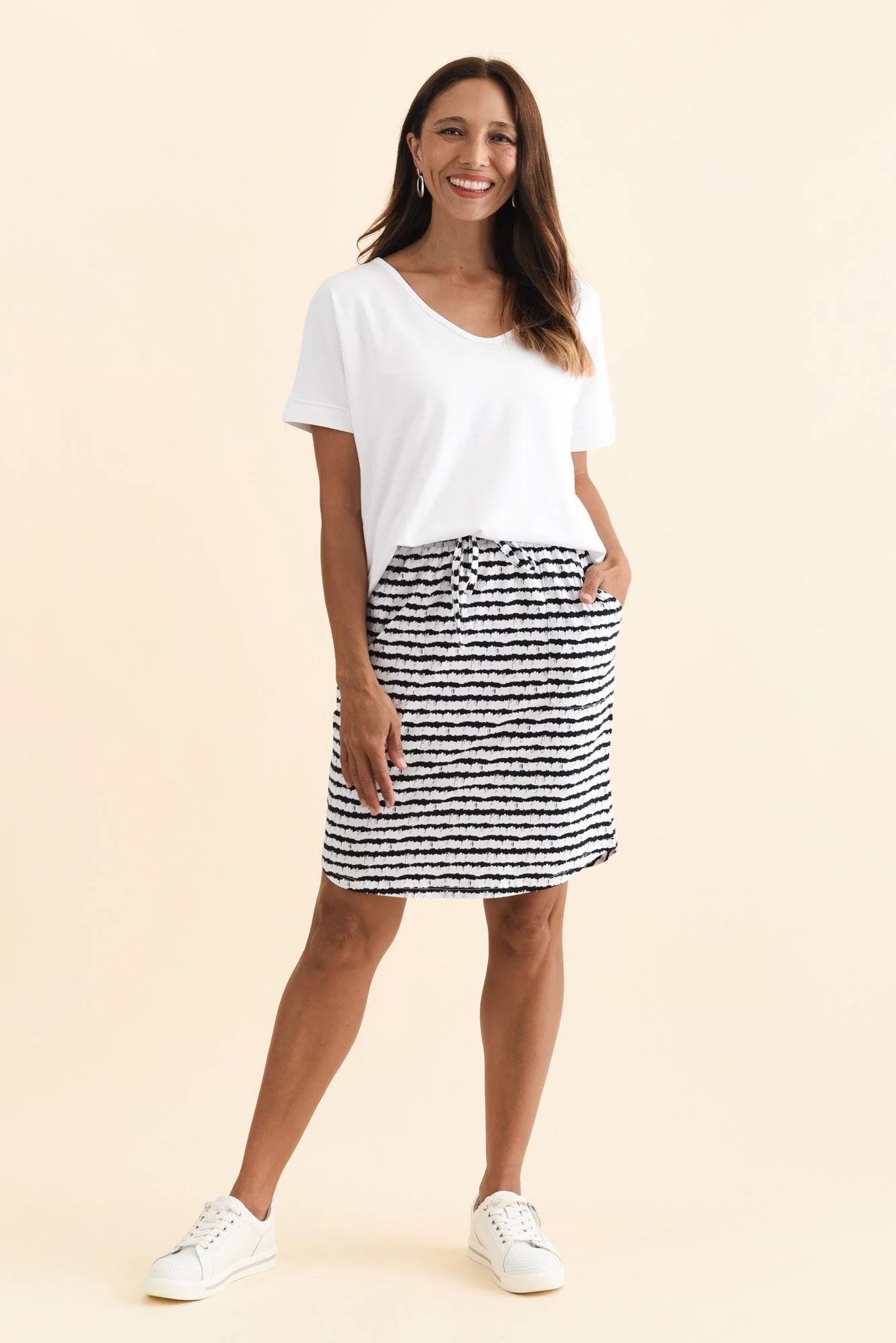 Toronto White Cotton Tee - Image 3