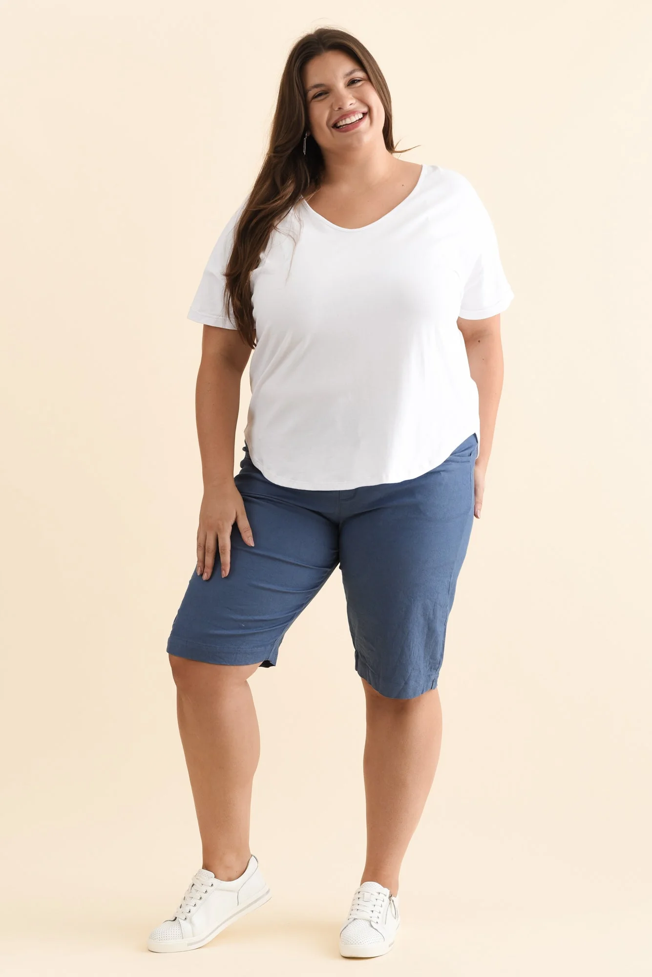 Toronto White Cotton Tee - Image 9