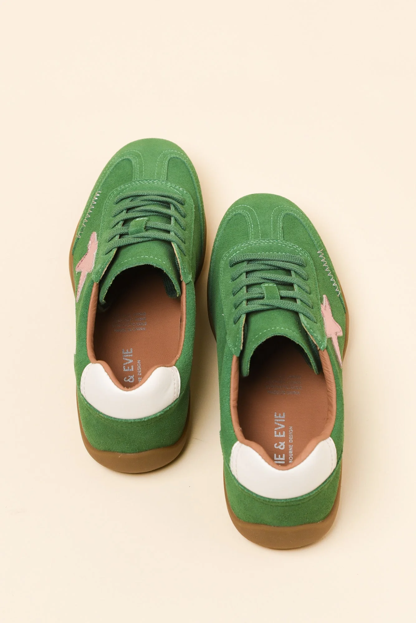 Truce Green Star Suede Sneaker - Image 4