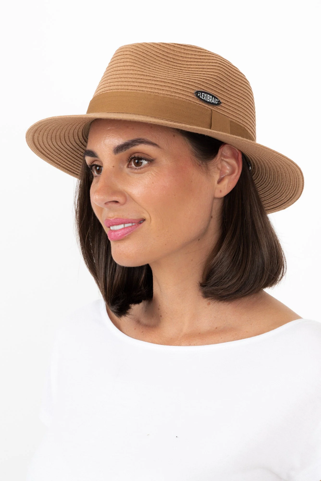 Voyager Caramel Travel Fedora - Image 5