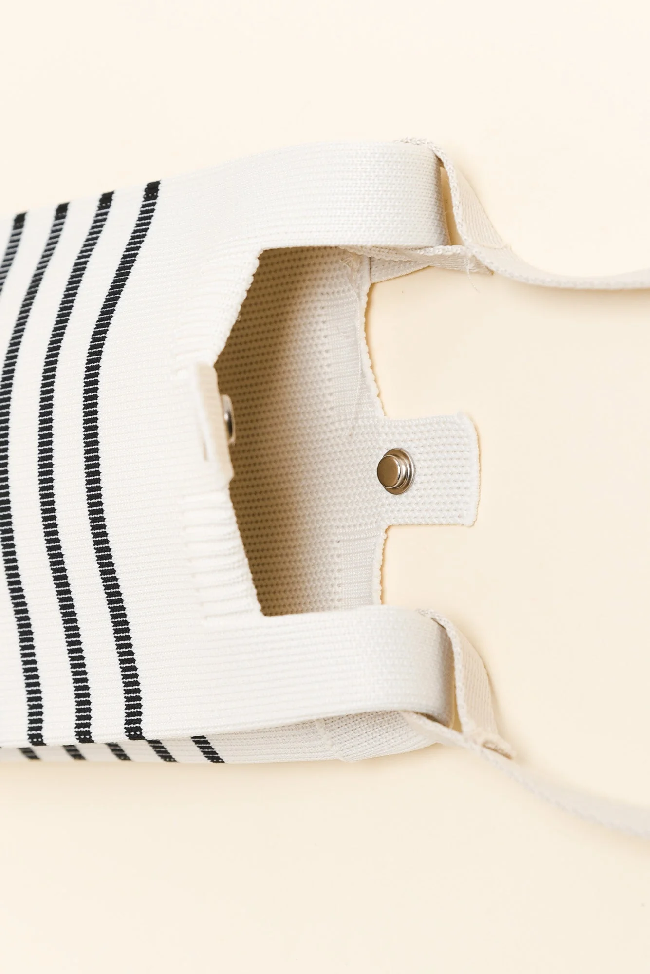 Waverly Black Stripe Phone Bag - Image 3