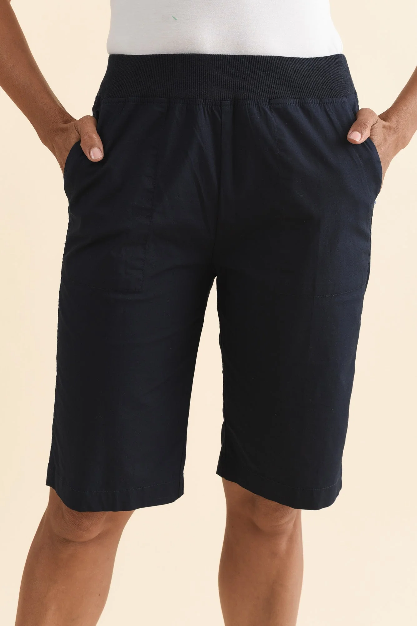 Wilson Navy Cotton Shorts - Image 6