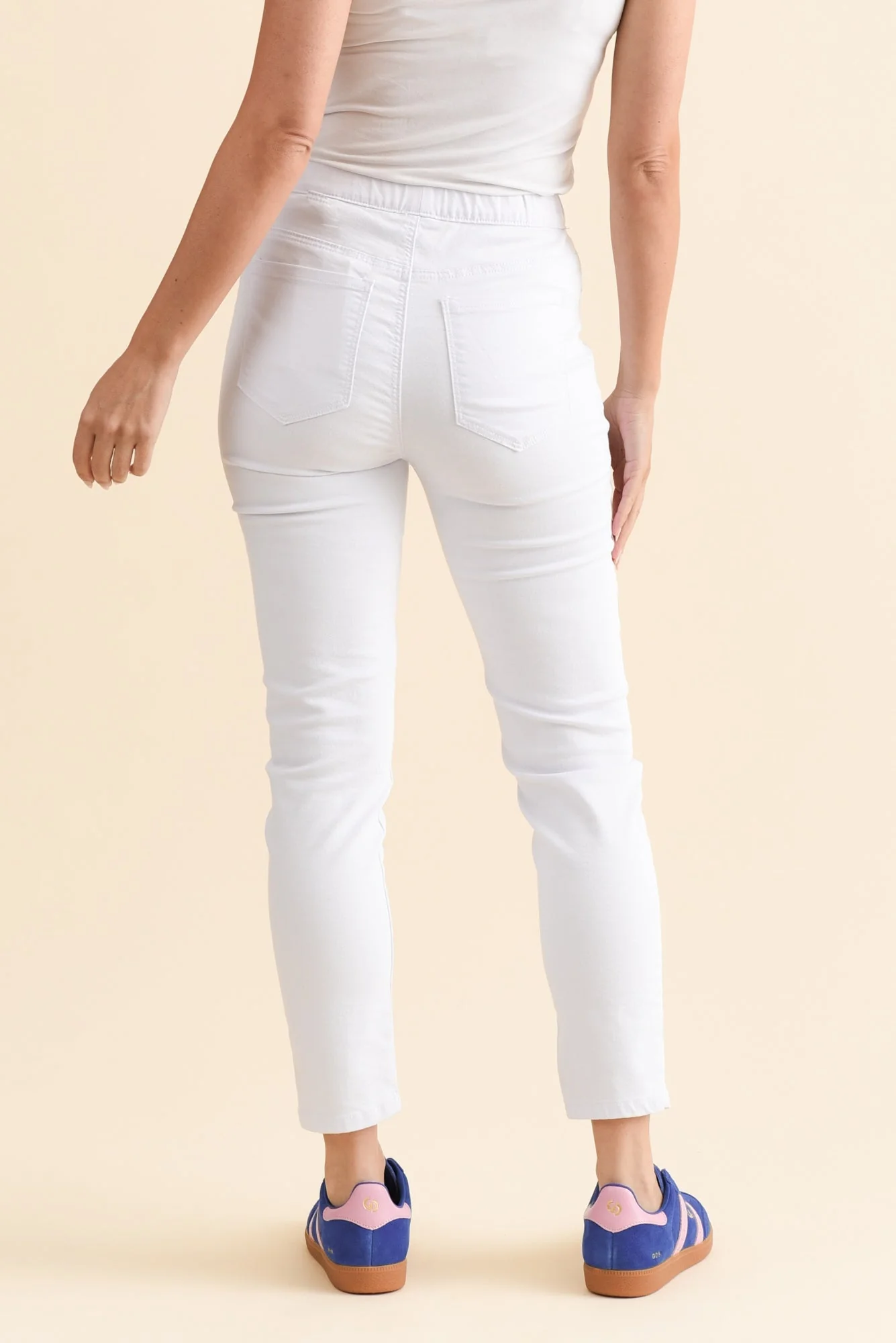 Zadie White Stretch Jeans - Image 5