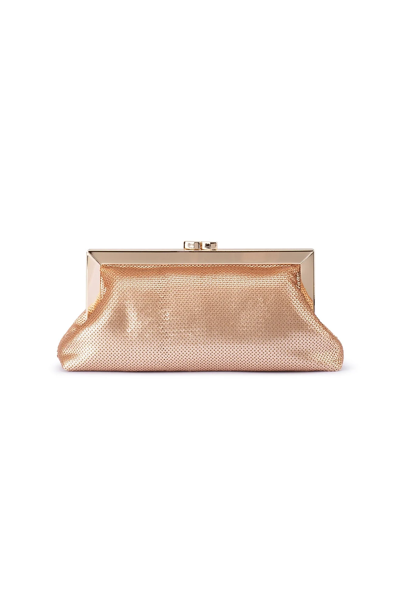 Zephyr Blush Sequin Clutch - Image 4