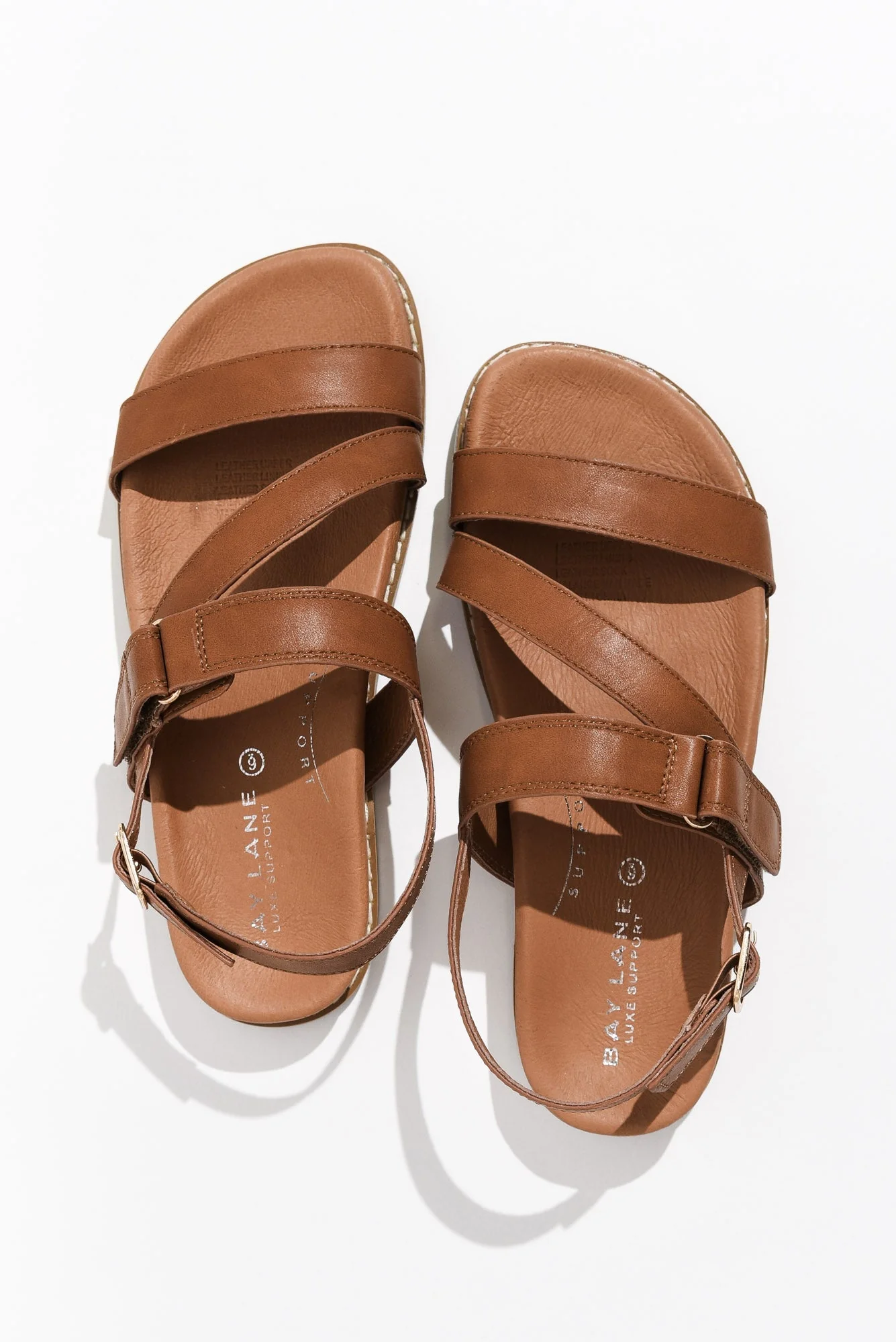 Zorba Tan Leather Sandal - Image 4